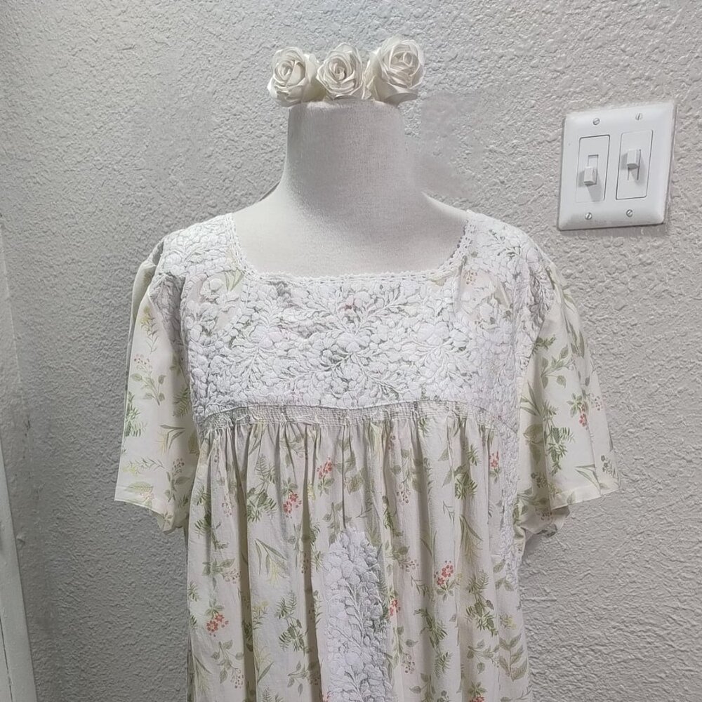 Mexican embroidery dress